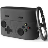 Funny Cartoon Design Silicone Case for Sony WF-1000XM6 Earbuds with Carabiner Dark Gray