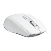 Wireless Bluetooth Mouse, Dual-Mode, 500Mah Battery, 5 Dpi Adjustment, 10M Working Distance, White