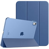Case For (A16) 11Th Generation 11 Inch 2025/ 10Th Generation 10.9 Inch 2022, Slim Stand Cover With Hard Translucent Back, Support Touch Id, Auto Wake/Sleep, Abyss Blue