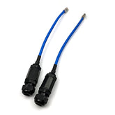 2Pcs M20 Rj45 Waterproof Cat5/5E/6 8P8C Connector Ip67 Ethernet Lan Cable Conn