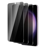 3 Pack For Samsung Galaxy S23+/S23 Plus Privacy Screen Protector, 9H Hardness Anti-Spy Tempered Glass, Scratch-Resistant ?Anti-Fingerprint?Bubble Free, Easy Install