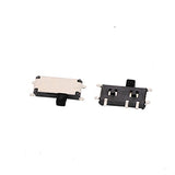 10Pcs 2 Position 7P 1P2T Smt Surface Mounted Devices Self Locking Mini Power Slide Switch 7X2X1Mm