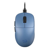 Redragon M817 Wired Gaming Mouse, 24000 DPI Optical Mice with 5 Programmable Buttons & Ergonomic Design, 37G Ultra Lightweight, Software Supports DIY Keybinds, Blue