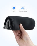 Medium Tech Pouch Storage Bag Cases For Accessories Laptop Macbook Power Adapter, Wireless Mouse, Iphone Chargers, Cellphone, Power Bank, Cord, Travel Cable Electronic Organizer - Dark Gray