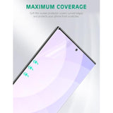 4 Pack Screen Protector Compatible With Samsung Galaxy Note 10 Plus, Soft Tpu Film Support Fingerprint Sensor