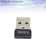 New Usb Dongle Mouse Receiver Adapter Replacement For Logitech G502X / G502X Plus Lightspeed Wireless Gaming Mouse (G502X)