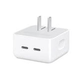I Phone 16 15 Charger Fast Charging, 35W Dual Usb C Port Fast Charging Block Power Adapter Pd Gan Foldable Usb Type C Plug Charger For Iphone 16 Pro Max 16Pro 16 15 14 13 12 11Pro Max Xs Xr, Ipad Pro,