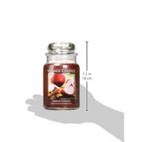 Apples & Cinnamon Large Apothecary Jar, Scented Candle, 21.25 Oz.