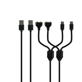 Dog Training Collar Charger Replacement For Nvk Dog Shock Collar And Remote - 2-In-1 Magnetic Charging Cable Micro Usb Cord Black, 2 Pcs