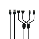 Dog Training Collar Charger Replacement For Nvk Dog Shock Collar And Remote - 2-In-1 Magnetic Charging Cable Micro Usb Cord Black, 2 Pcs