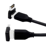 Right Angle Usb Type E Adapter Usb3.1 Type E Header Converter 90 Degree Steering Elbow For Computer Motherboard (Ph74A)
