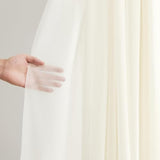 30" x 20ft Ivory Wedding Arch Draping Fabric Sheer Curtain for Events