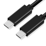 Usb C-C Video Cable 6.6Ft, 4K Usb Type-C Monitor Cable Support 100W Fast Charg