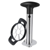 Pineapple Corer And Slicer Tool, Durable Pineapple Core Remover With Upgraded Cutter & Reinforced Thicker Blade, Stainless Steel Kitchen Fruit Gadget For Diced Pineapple Rings, Black Handle