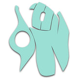 Mightyskins Skin For Logitech M570 Wireless Trackball Mouse - Solid Seafoam | Protective, Durable, And Unique Vinyl Decal Wrap Cover | Easy To Apply, Remove, And Change Styles | Made In The Usa