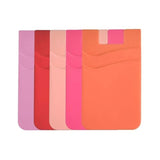 Silicone Card Holder Wallet Stick-On for Phone ID and Credit Cards