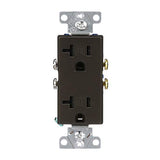 Designer Tamper Resistant Decorator 20A 125V Receptacle