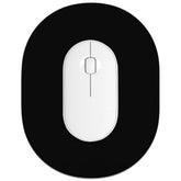 Small Mouse Pad 6 X 8 Inch, Takes Up Wrist And Mouse Space, Waterproof Compact Mini Mouse Mat For Laptop Computer Wireless Mouse Keyboard Home Office Travel,Black