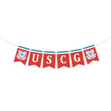 Military Uscg Banner,Us Coast Guard Graduation Parties, Retirement, Welcome Home & Birthdays Party Decoration Supplies
