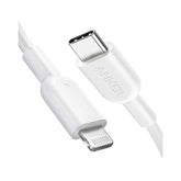 Anker USB C to Lightning Cable, 321 USB-C to Lightning Cable (6ft,White), MFi Certified for iPhone 13 Pro 12 Pro Max 12 11 X XS, AirPods Pro, Supports Power Delivery (Charger Not Included)