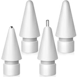 Upgraded Replacement Tips for Pencil, Mix Metal Tips for Pencil 2nd Generation/ 1st Gen/USB C/Pencil Pro Tips(4 Pack)
