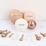 104Pcs Nude Neutral Balloon Garland Arch Kit Boho Balloons Garland Dou