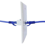 Cat6 Keystone Coupler Rj45 Ethernet Insert Jack Coupler 10 Pack Female To Fema