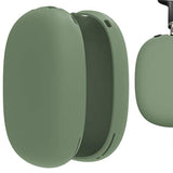 Geekria Silicone Ear Cup Cover Compatible with Apple AirPods Max Headphones, Scratch Proof Protector Skin + Anti-Slip Grip (Green)
