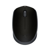 M170 Wireless Mouse For Pc, Mac, Laptop, 2.4 Ghz With Usb Mini Receiver, Optical Tracking, 12-Months Battery Life, Ambidextrous - Grey