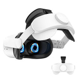 Head Strap Compatible With Oculus Quest 2,Meta Quest 2 Accessories Adjustable Elite Strap Replacement For Enhanced Comfort Support And Gaming Immersion In Vr (Without Battery)