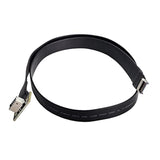 Cablecc USB 3.1 Front Panel IDC Header Male to Female Type-E M-F Motherboard Extension Data Cable 50cm