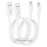 3Ft Apple-Certified Lightning to USB Charging Cable for iPhone & iPad