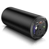 Portable Laptop Charger With Ac Outlet, 98Wh/100W Power Bank 27000Mah External Travel Battery Pack With Led Flashlight For Macbook, Ipad, Dell, Hp, Samsung, Iphone, Switch And More