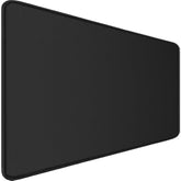 Large Gaming Mouse Pad, 31.5X15.7 In Extended Desk Pad With Stitched Edges, Premium Microfiber Cloth Surface Waterproof Non-Slip Stable Rubber Base Keyboard Mat For Office Home Gaming, Black
