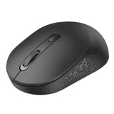 TECKNET Bluetooth Mouse, BT 5.2/3.0 and 2.4G Computer Mouse for Laptops, Small to Medium Size, Silent Click, 3-Level Adjustable DPI, 18-Month Battery, Compatible with Windows, MacOS and ChromeOS Black