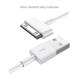 2-Pack Cable Compatible With Charger Iphone 4/4S/3G/3Gs,Ipad 1 2 3,Ipod Touch 4 3 2 1,Old Ipod Classic 3 2 1,(3.3 Feet,White)
