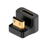 8K Mini Hdmi U Shape Angle Adapter Uhd2.1 Mini Hdmi Male To Mini Hdmi Female 1