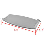 Headband Protector Compatible With Bose Quietcomfort Qc45/ Qc35/ Qc25/ Qc15 Headphones, Replacement Headband Cover, Flex Fabric Head Top Pad Easy Diy Installation (Grey)