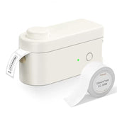 L1-C Smart Label Maker Machine With Tape Mini Bluetooth Label Maker, Portable & Rechargeable, Compatible With 9/12/16Mm Waterproof Tapes For Home, Office, School Organization