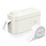 L1-C Smart Label Maker Machine With Tape Mini Bluetooth Label Maker, Portable & Rechargeable, Compatible With 9/12/16Mm Waterproof Tapes For Home, Office, School Organization