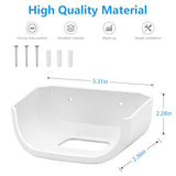 Screwless Wall Mount For Eero 7 Mesh Wi-Fi 7 Router, No Tools, No Drilling, Strong Hvb Adhesive Mount-White(1 Pack)