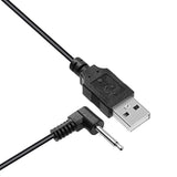 Smays Charging Cable for Lush 2 3 Hush and Edge - USB Charger Cord Black (2-Pack)