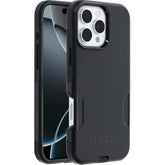 OtterBox iPhone 16 Pro Max Commuter Series Protective Phone Case (Black) Military-Grade Drop Protection, MagSafe Compatible, Shockproof Phone Cover, Slim Fit with Raised Bezel, Non-Retail Packaging