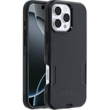 OtterBox iPhone 16 Pro Max Commuter Series Protective Phone Case (Black) Military-Grade Drop Protection, MagSafe Compatible, Shockproof Phone Cover, Slim Fit with Raised Bezel, Non-Retail Packaging
