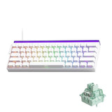 Shine60 Rapid Trigger Wired Gaming Keyboard Shine-Through Sp White Hall Effect Keyboard, Glare Magnetic Switch