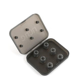 Dunu S&S Silicone Eartips S/M/L (3Pairs) For Nozzle Diameter From 4Mm-5.5Mm For Stage Studio, For Kz Zs10 Pro, 7Hz Zero, Orchestra Lite, Tangzu Wan'Er S.G Iem (S/M/L- Each Size 1 Pair)