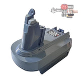 Adapter For Dewalt 20V Battery Compatible With For Dyson V6 Vacuum Cleaner, For Dewalt 20V Battery Series, Replacement For Dyson V6 Series Vacuum Cleaner Installation Parts.Only Battery Adapter