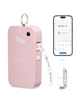 Label Maker, S001 Portable Bluetooth Label Maker Machine With Tape, Thermal Label Printer For Home, Office, School Organization, Wireless Mini Labeler Machine, Pink
