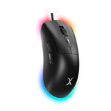 Sm-91 Wired Gaming Mouse, 60G Lightweight, 7200 Dpi, Anti-Slip Mouse Grip Tape, 7 Programmable Buttons And Rgb Backlight, Braided Cable