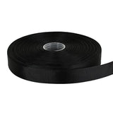 100Yds 1 Inch Grosgrain Ribbon Black Solid Grosgrain Ribbon Roll For G